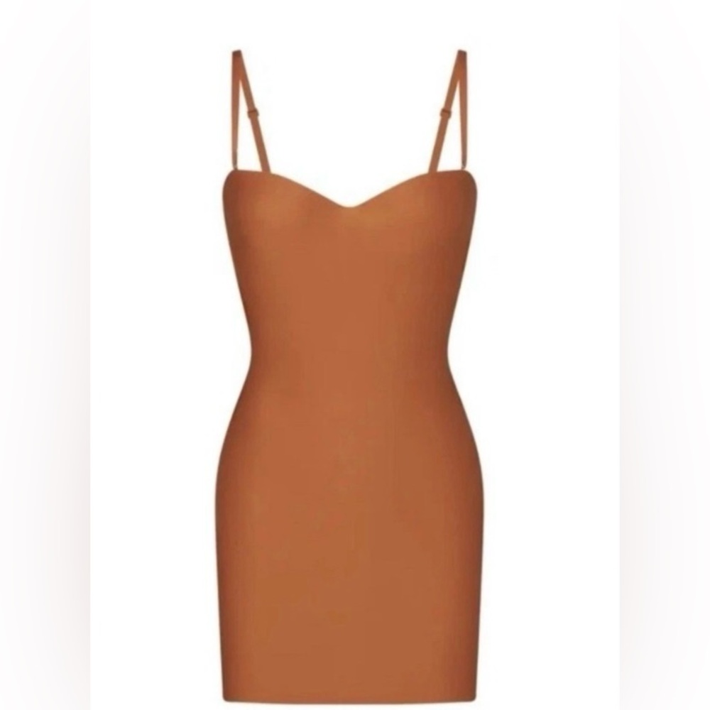 SKIMS Molded Underwire Slip Dress